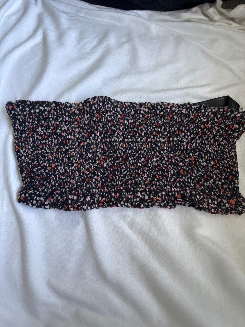 Out From Under Floral Smocked Bandeau TOP